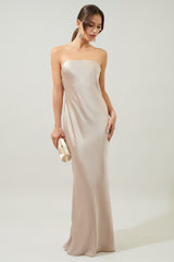 Light Gray Infinite Convertible Maxi Dress Formal Dress