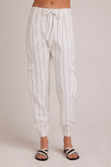 Gray Isla Pleated Jogger jogger