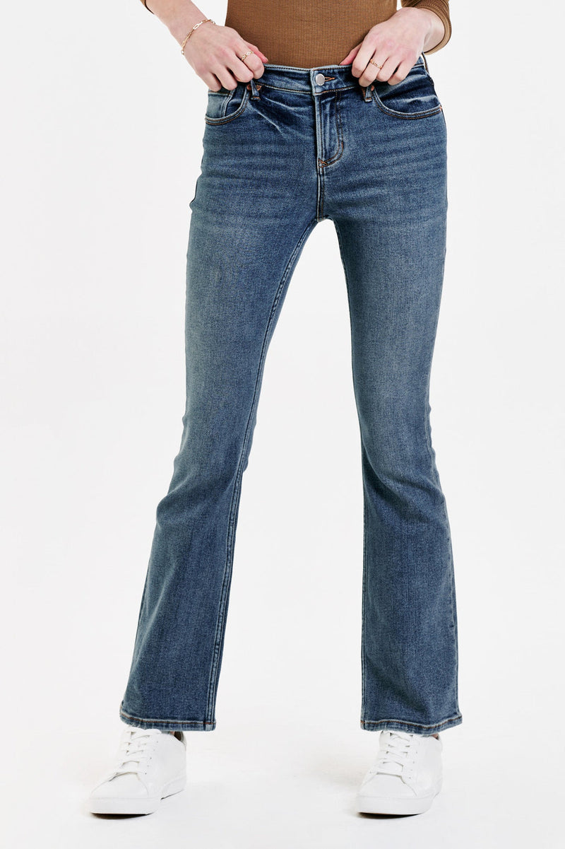 White Smoke Jaxtyn High Rise Bootcut Jeans Jeans
