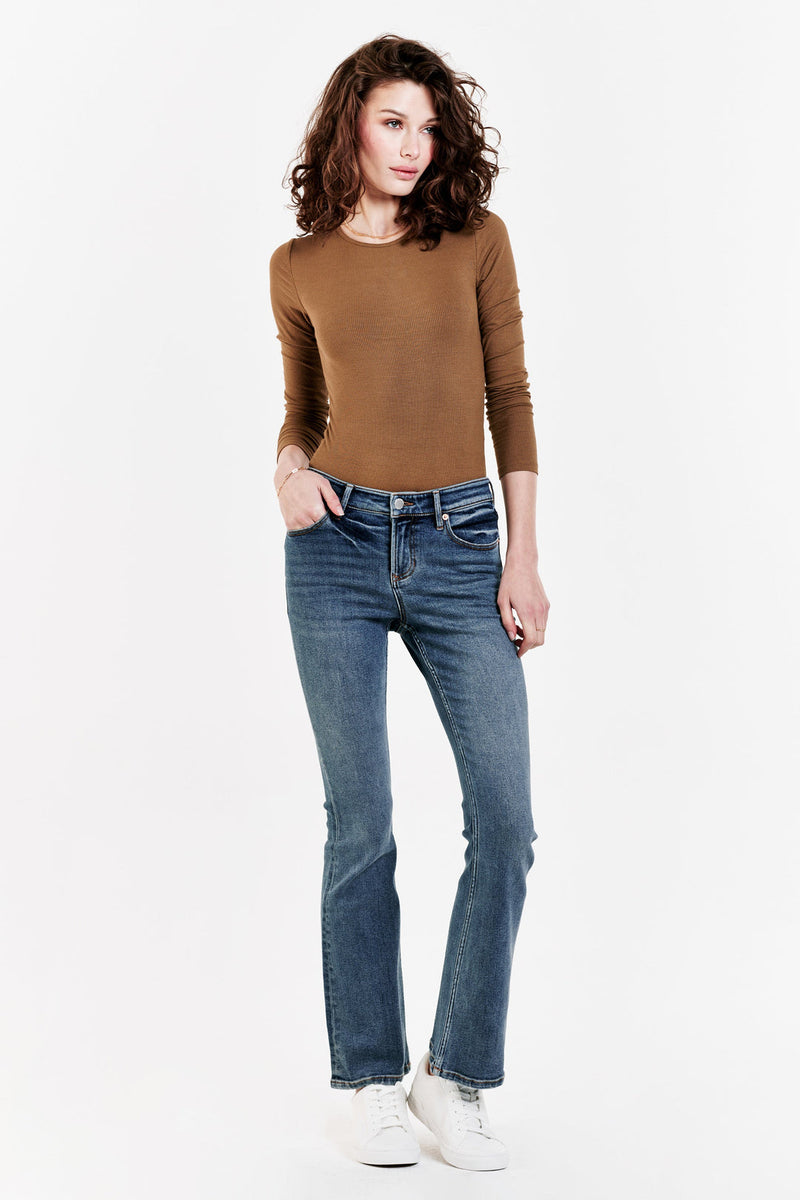 White Smoke Jaxtyn High Rise Bootcut Jeans Jeans