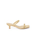 White Smoke Jeanne Kitten Heel Heel
