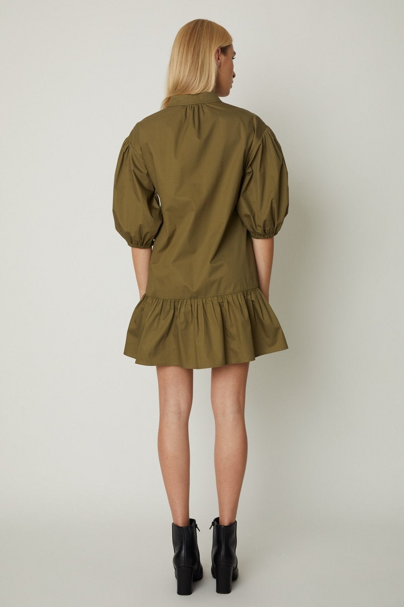 Gray Romeo Dress Mini Dress