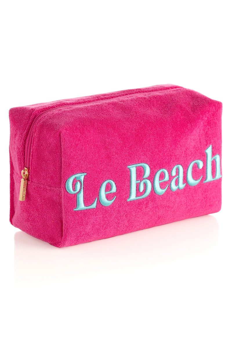 Violet Red Beach Day Cosmetic Bag Cosmetic Bag