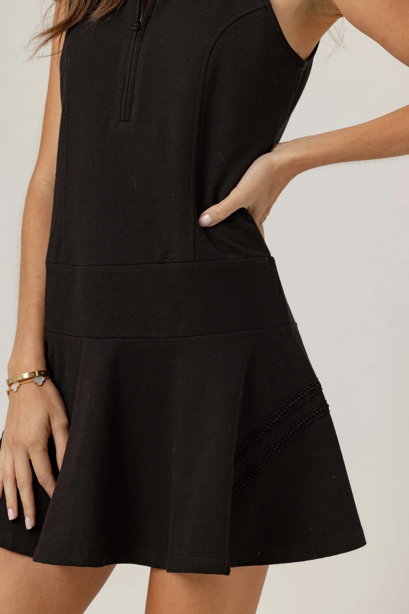 Gray Lilou Dress Mini Dress