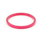 Pale Violet Red Love Stack Resin Acrylic Bracelet Apparel & Accessories