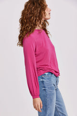 Light Gray Matilda Basic Long Sleeve Top Shirt