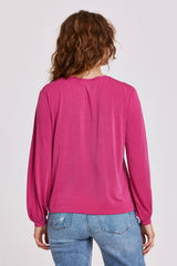 Light Gray Matilda Basic Long Sleeve Top Shirt