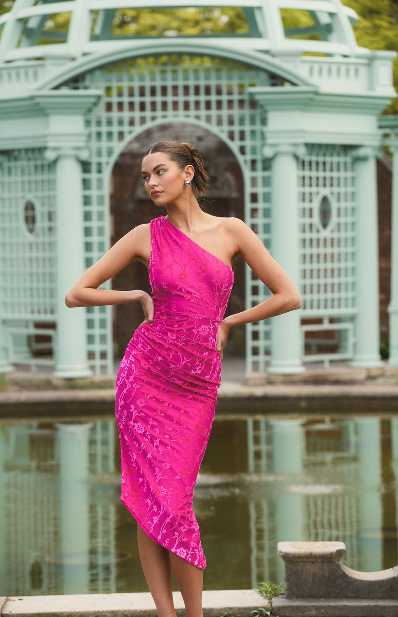 Dark Sea Green Monty Dress Midi Dress