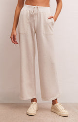 Gray Jet Set Modal Fleece Pant Pant