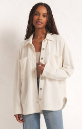 Light Gray All Day Knit Jacket Shacket