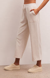 Gray Jet Set Modal Fleece Pant Pant