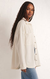 Light Gray All Day Knit Jacket Shacket