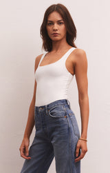 Light Gray Alana So Smooth Bodysuit Bodysuit