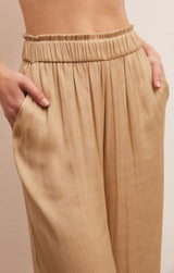 Rosy Brown Estate Lux Sheen Pant Pant