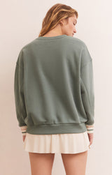 Dim Gray Baseline Ace Sweatshirt Sweatshirt