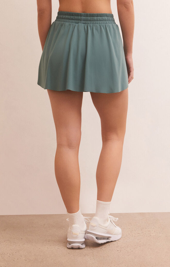 Gray Match Point Tennis Skirt Skirt