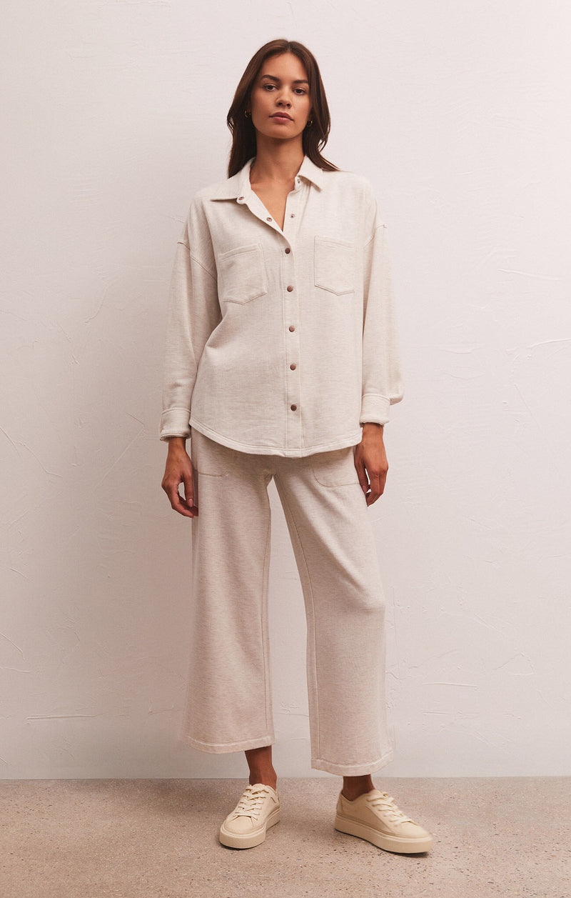Gray Jet Set Modal Fleece Pant Pant