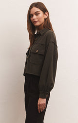 Light Gray Abbott Cropped Jacket Jacket