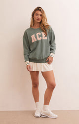 Light Gray Match Point Tennis Skirt Skirt