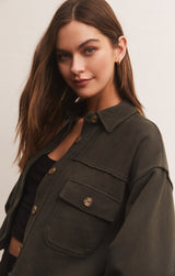 Light Gray Abbott Cropped Jacket Jacket