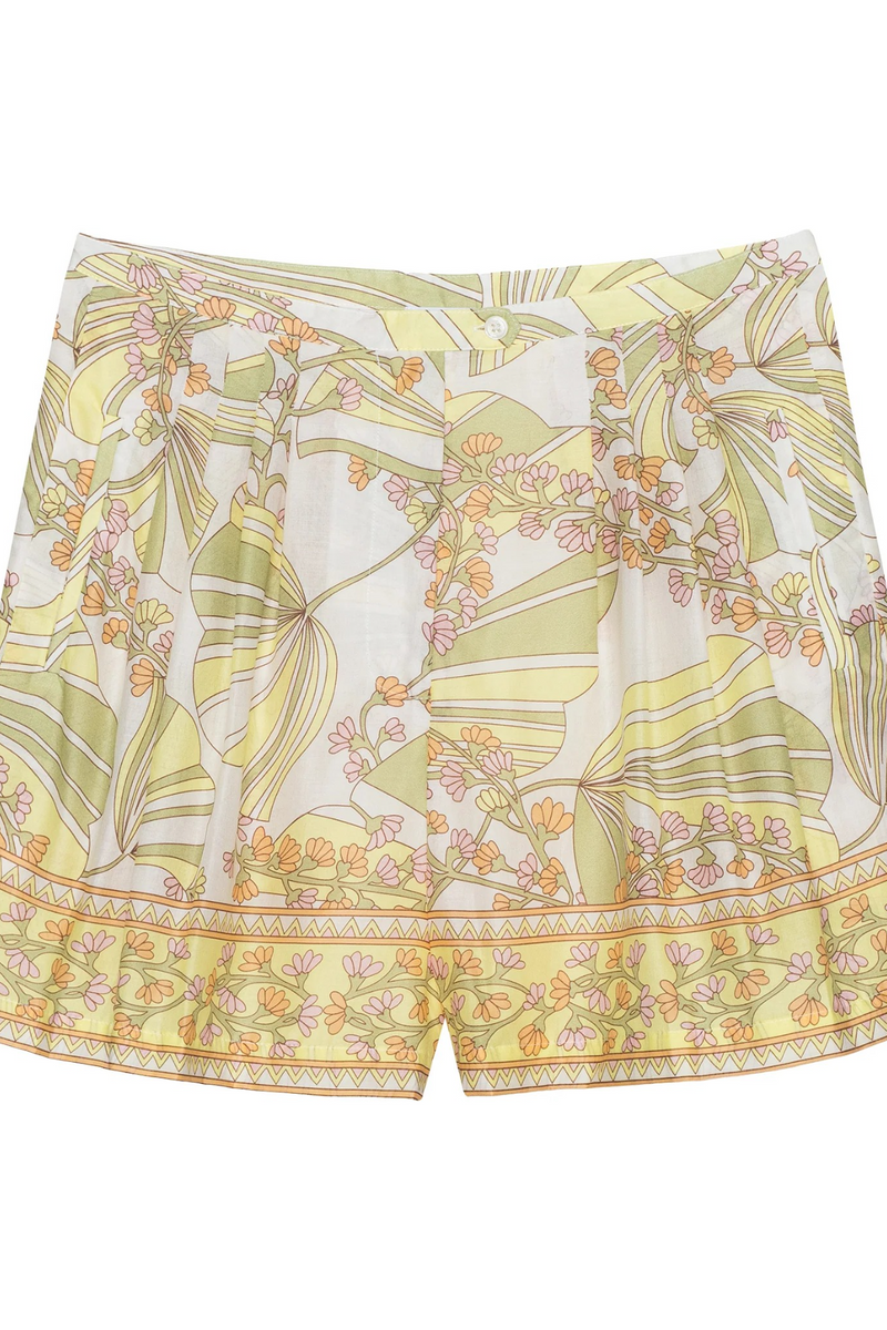 Wheat Cezanne Shorts in Vintage Botanic Short