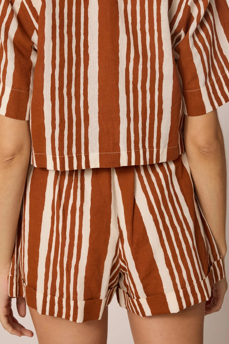 Sienna Niko Short in Vecchio Stripe Short