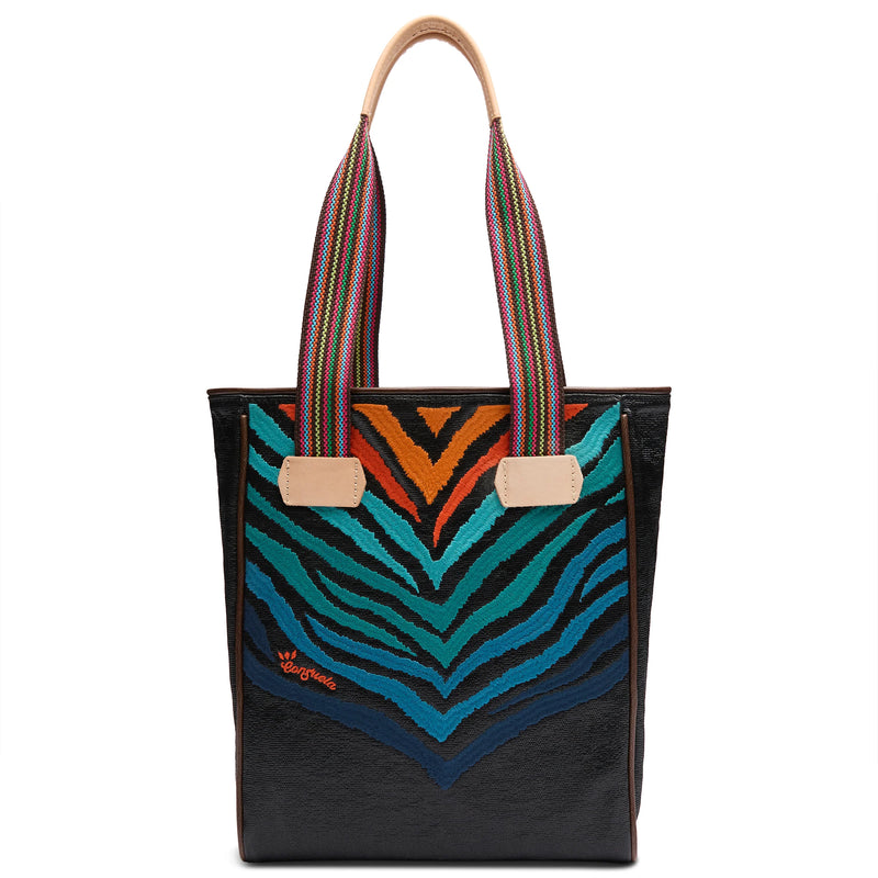 Dark Slate Gray Noah Chica Tote tote bag