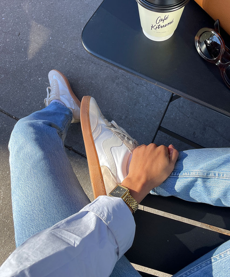 Dark Slate Gray Notice Sneaker | Ivory Multi Sneaker