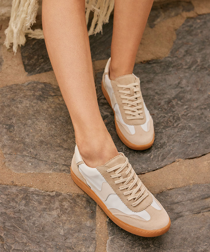 Dim Gray Notice Sneaker | Ivory Multi Sneaker