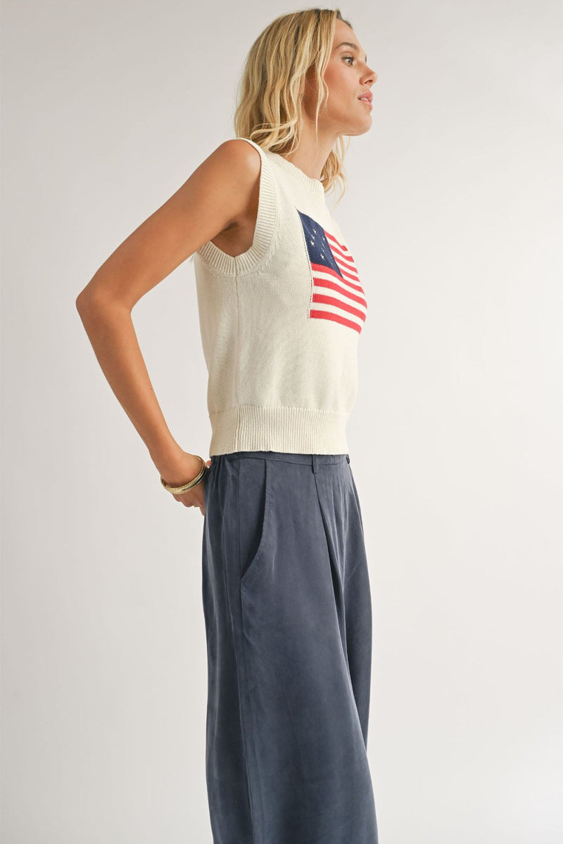 American Dream Flag Sweater