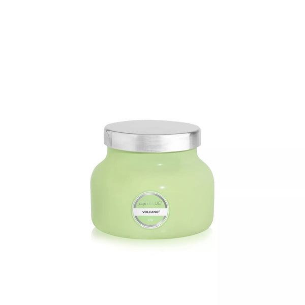 Light Gray Volcano Signature Jar Candle