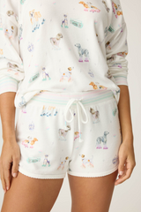 Light Gray Roll With It Shorts Short