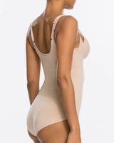 Beige Open-Bust Panty Bodysuit Spanx