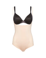 Dark Slate Gray Open-Bust Panty Bodysuit Spanx