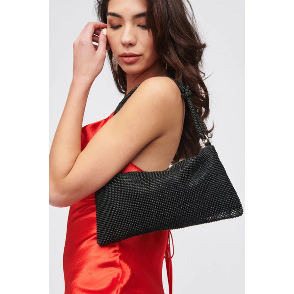 Black Paris Evening Bag Handbags