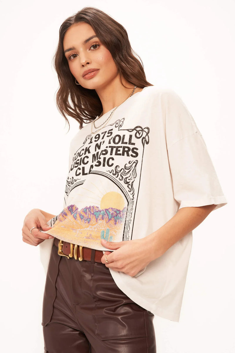 Dark Slate Gray Classic Rock Boyfriend Tee Graphic Tee