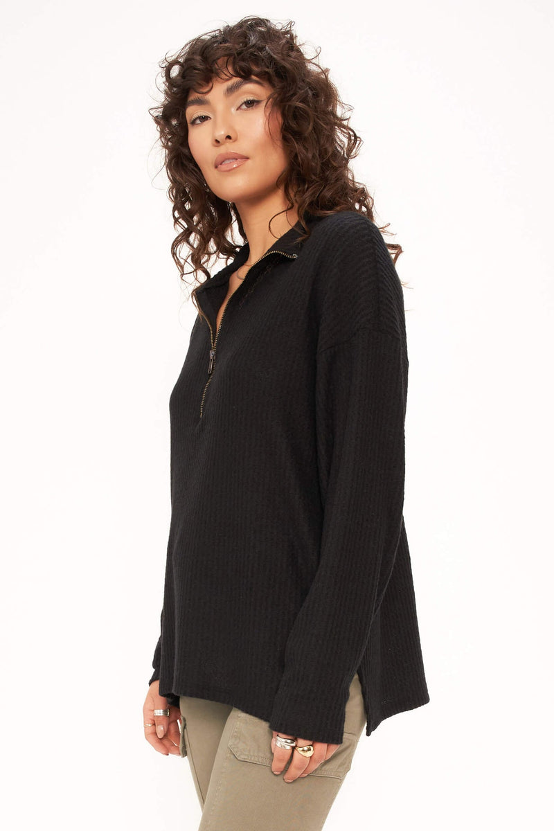 White Smoke Last Kiss Cozy Tunic Top