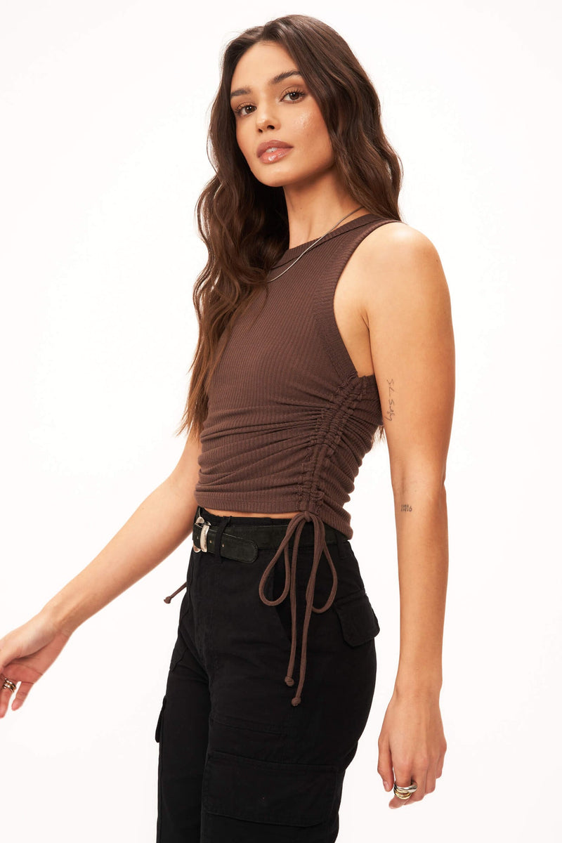 Beige Take Me Home Tank Top
