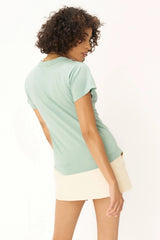White Smoke You Got It Washed Baby Tee Tee