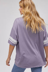 Gray Queen Varsity Crest Tee Graphic Tee