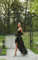 Dark Slate Gray Raisa Dress Formal Dress