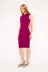Seashell Rib Tank Midi Dress Midi Dress