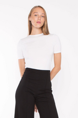 Dark Slate Gray Ponte T-Shirt T Shirt