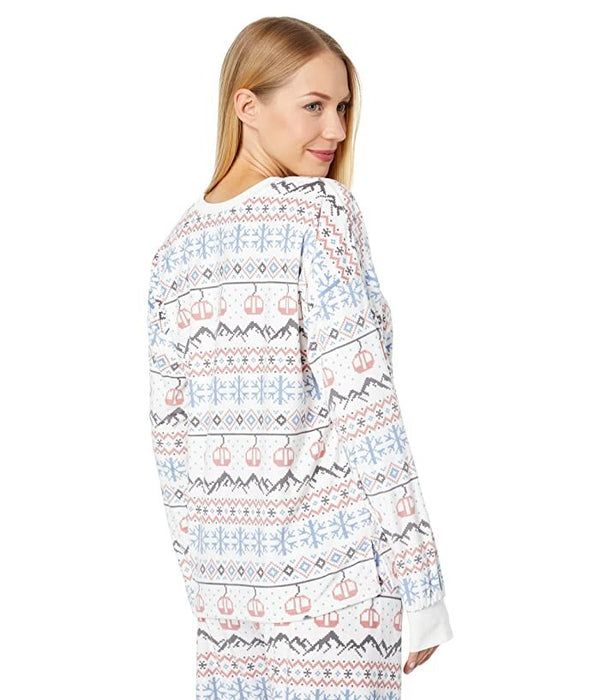 Antique White Stay Lifted L/S Top