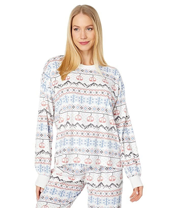 Light Gray Stay Lifted L/S Top