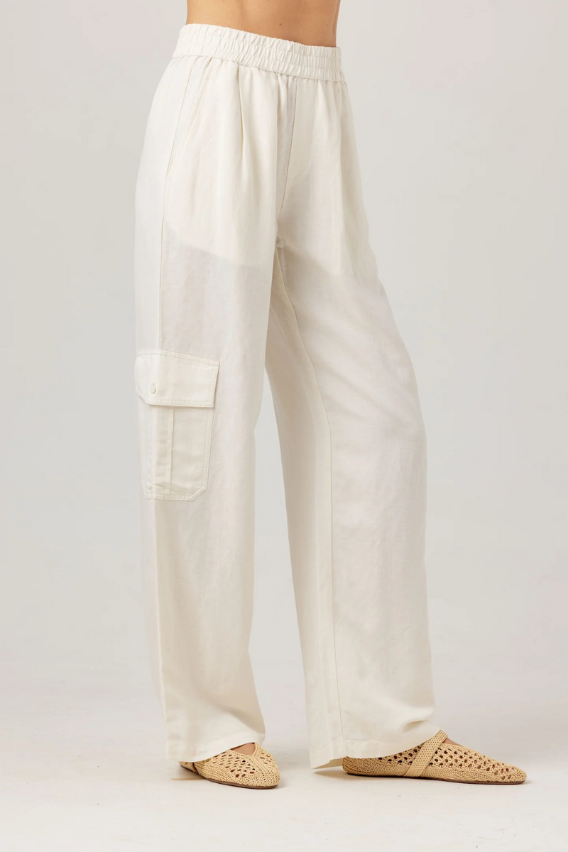 Light Gray Sabine Cargo Pants Pant
