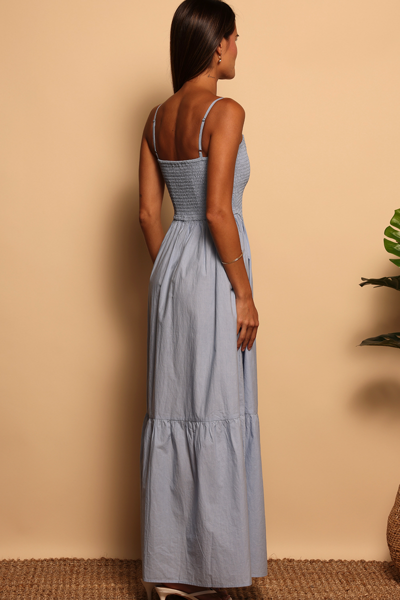 Tan Sabrina Maxi Dress Maxi Dress