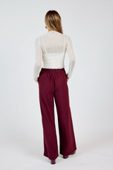 Light Gray Flagship Stretch Lace Top Top