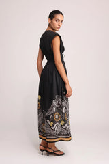 Light Gray Oria Dress Midi Dress