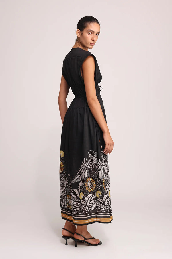 Light Gray Oria Dress Midi Dress